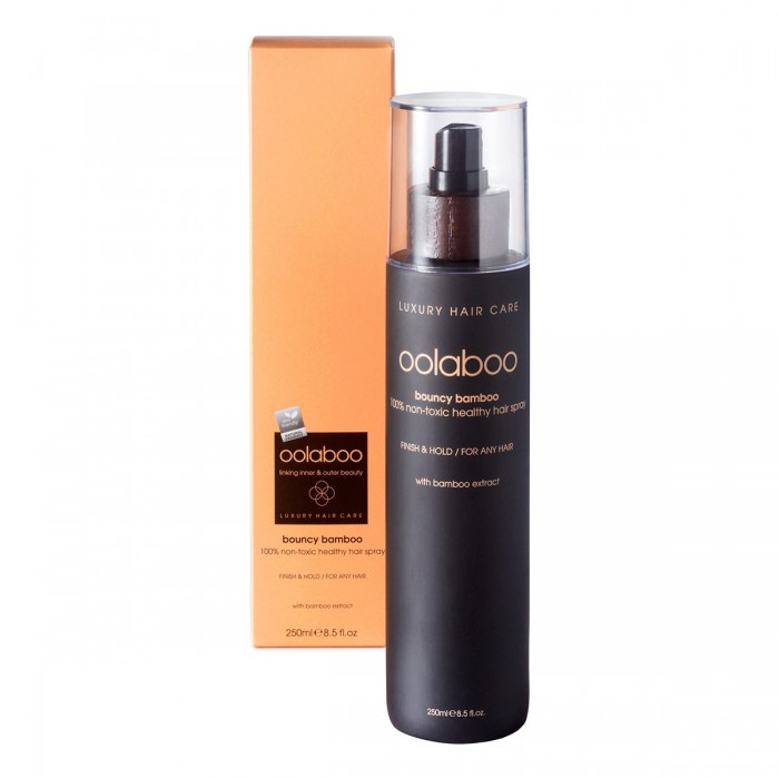 Oolaboo Bouncy Bamboo 100% Non-toxic Healthy Hair Spray 250 ml