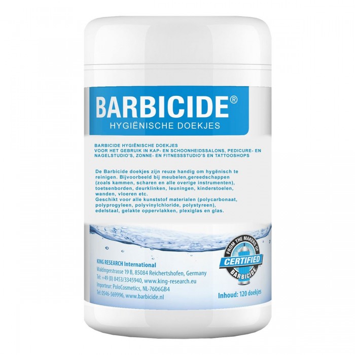 Barbicide Desinfectiedoekjes 120 stuks